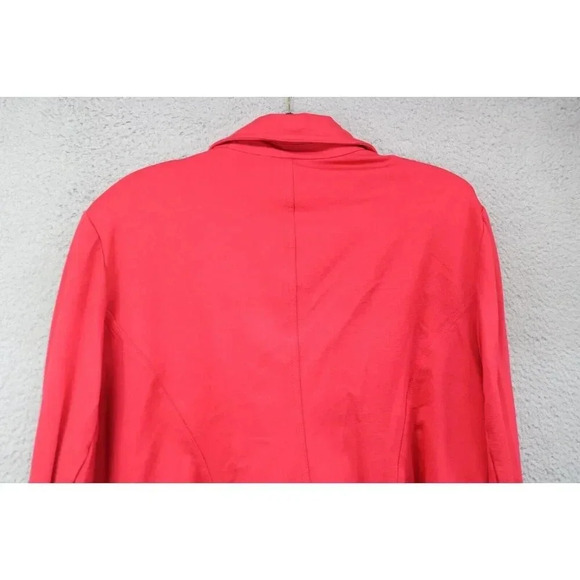 Lane Bryant Red Full Zip Jacket-Zip Pockets-Size 28-New without Tags - Picture 8 of 9